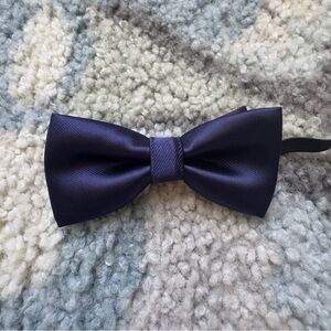 NEW Kid's Classic Navy Blue Bow Tie